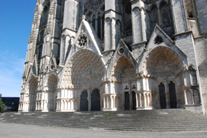 cathedrale de Bourges - portails