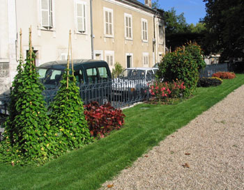 Le jardin de la L�gion d'Honneur