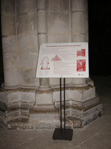 signal�tique de la cath�drale